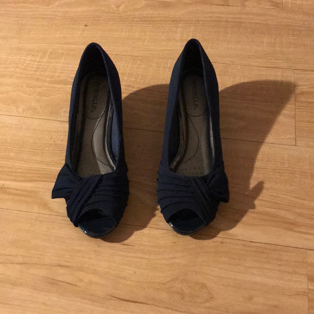 Navy Blue heel